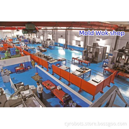 High Speed Injection Mould Machine Robot Arm for Thin Wall Container Packing in Frozen Storage